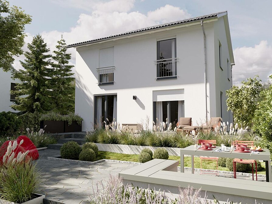 Stadthaus-Flair-124-Garten-Satteldach