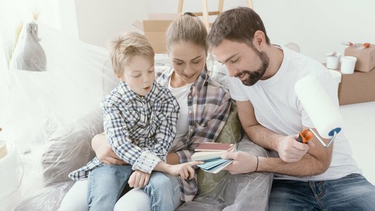 Haus-Familie-Umzug-Serie-22-15 Familie